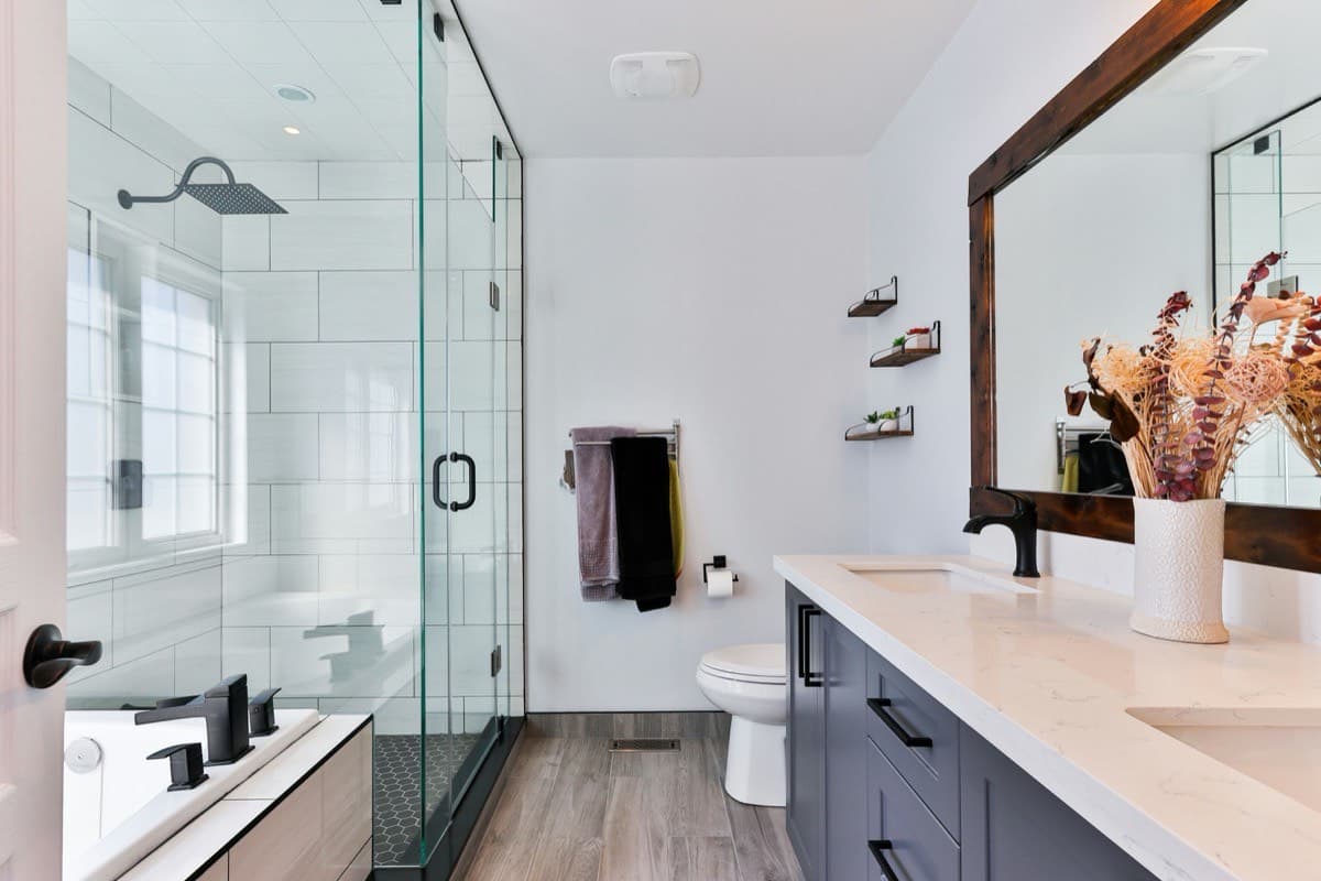 Bathroom tile and shower installation by Premium Tile & Flooring in Charlotte NC